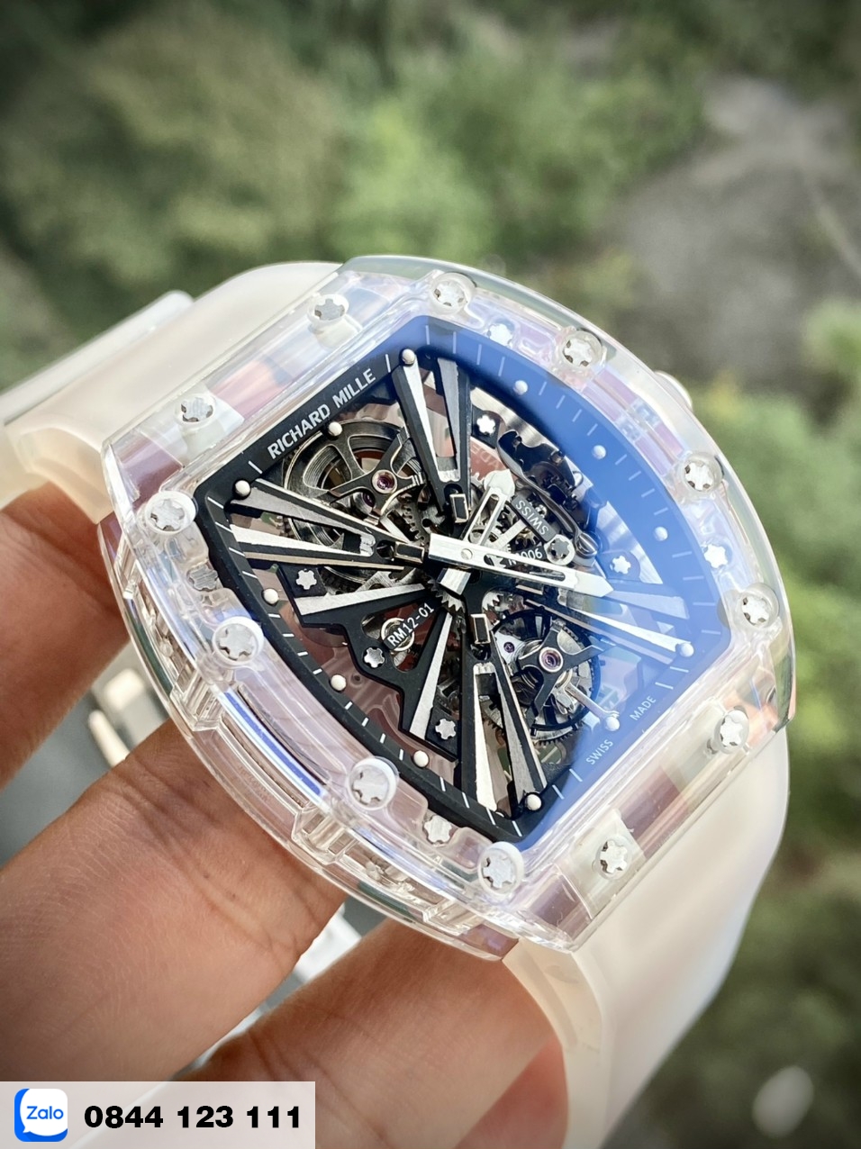 ng H Richard Mille Replica RM10 01 Tourbillon Sapphire