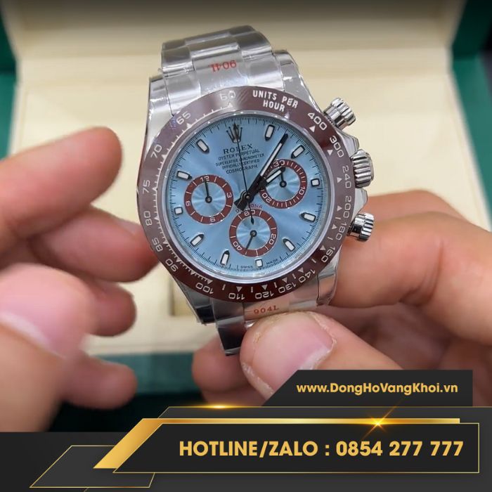 Đồng Hồ Rolex Cosmograph Daytona 116506 được chế tác chải tia cực sáng