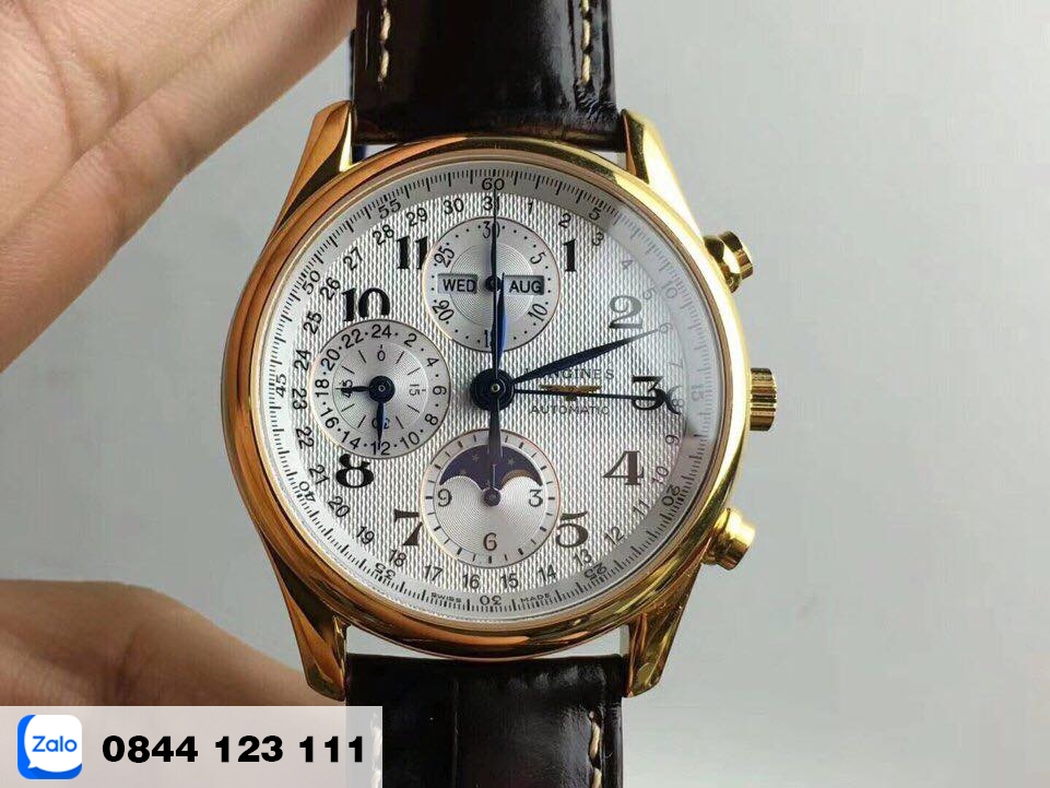 Đồng hồ Longines Master Super Fake 1:1 L2.673.8.78.3 Moonphase  