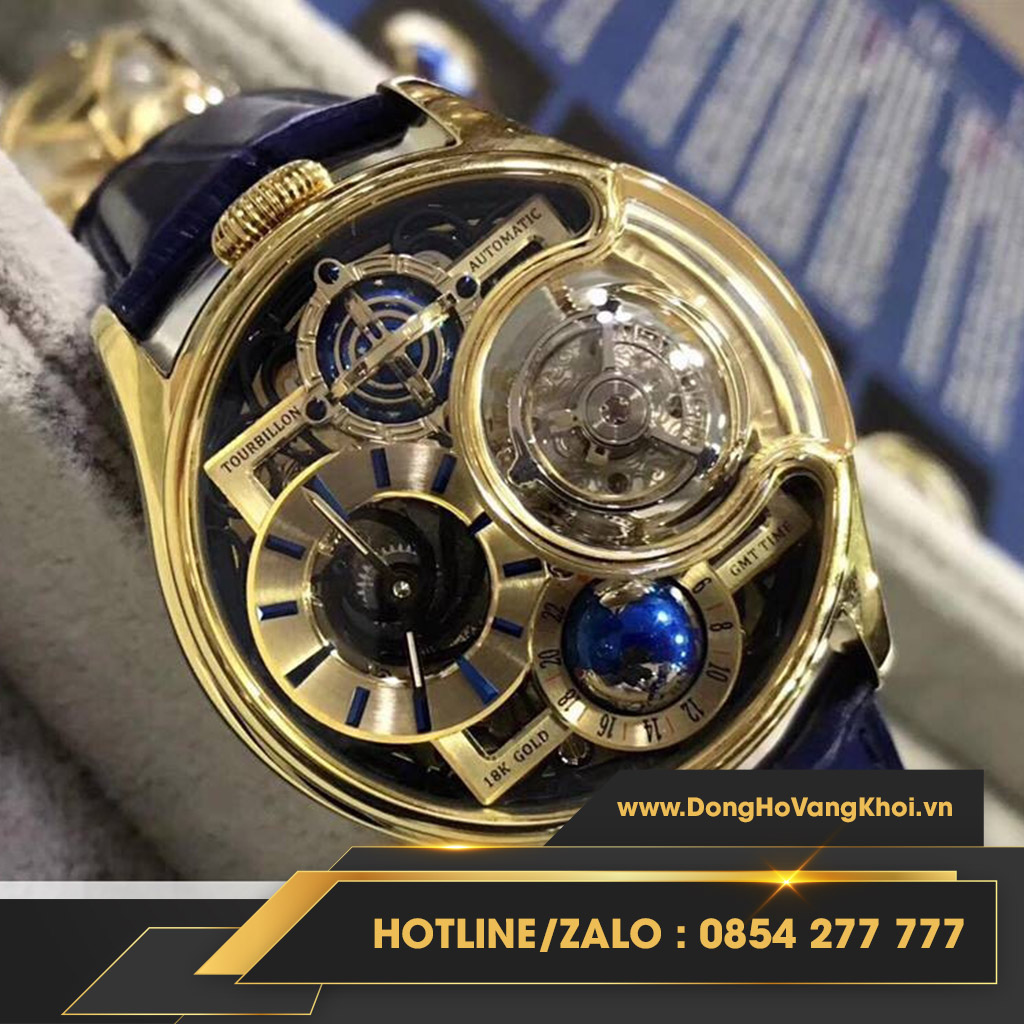 Đồng hồ MEMORIGIN WATCH TOURBILLON IMPERIAL STELLAR SERIES GOLD( chính hãng)