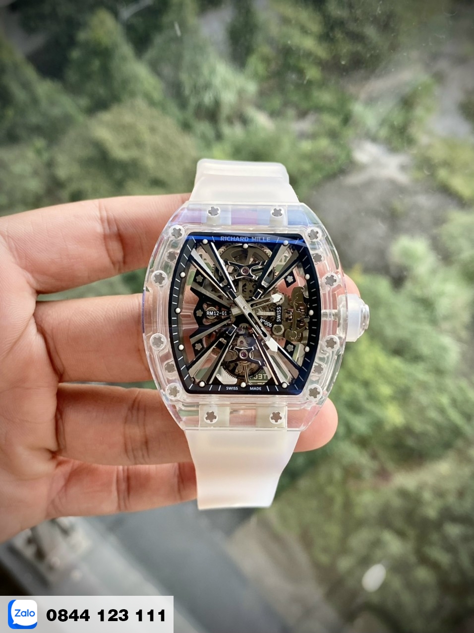 Đồng Hồ Richard Mille Replica RM10-01 Tourbillon Sapphire