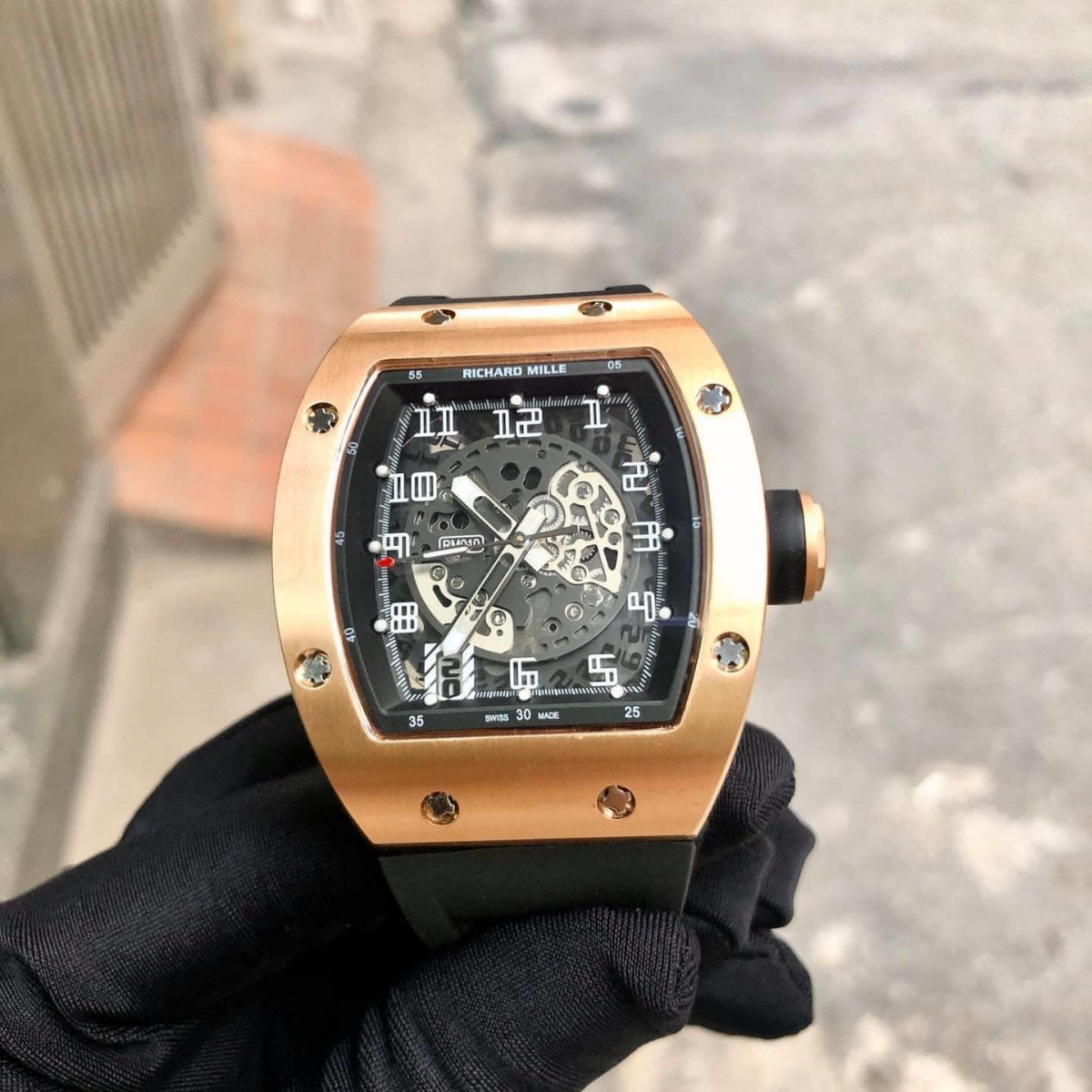 Turbo Luxury Thi n ng ng h Richard Mille nam fake 1 Tp HCM