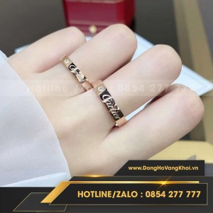 Cartier love ring rose gold 18k