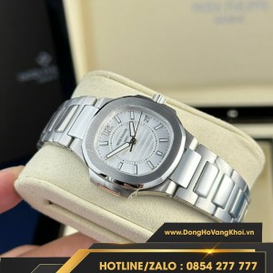 Đồng hồ Patek Philippe Nautilus 7010 white gold replcia